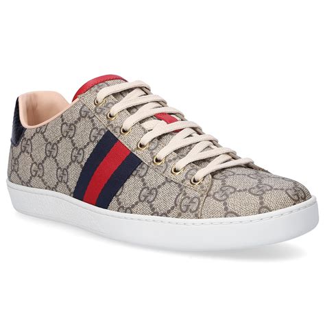 womens blue gucci trainers|Gucci ace trainers women's.